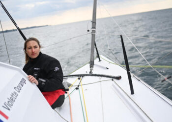 Vendée Globe skipper Violette Dorange, 23, is youngest ever to take on ‘Everest of the Seas’