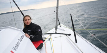 Vendée Globe skipper Violette Dorange, 23, is youngest ever to take on ‘Everest of the Seas’