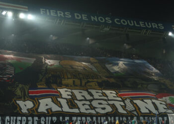 French minister slams 'Free Palestine' banner at PSG football match