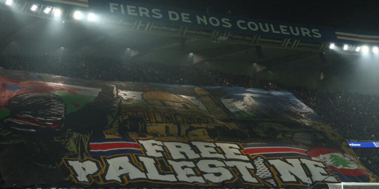 French minister slams 'Free Palestine' banner at PSG football match
