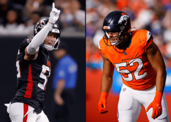 Among the stakes when Falcons, Broncos meet Sunday: Elliss family bragging rights