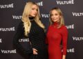 Paris Hilton and Nicole Richie Match in Long Sleeve Maxi Dresses at Vulture Festival in Los Angeles