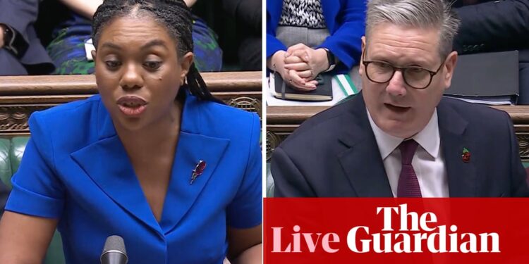 Badenoch accused of ‘cheerleading’ for Trump after she says Starmer should invite him to parliament – UK politics live | Politics