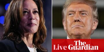 Harris says gen Z ‘impatient for change’ as she targets youth vote at Michigan rally – US election live updates | US news