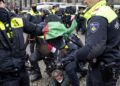 Amsterdam Police Arrest Pro-Palestinian Demonstrators Amid Protest Ban