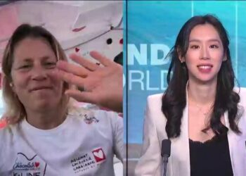 Vendee Globe: the esteemed sailor Samantha Davies also raises money for children with heart diseases