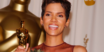 Halle Berry Reprises Her Elie Saab Gown From The 2002 Oscars