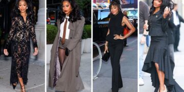 KeKe Palmer Stuns in Preppy Look by The Frankie Shop During Her Book Press Tour + More!