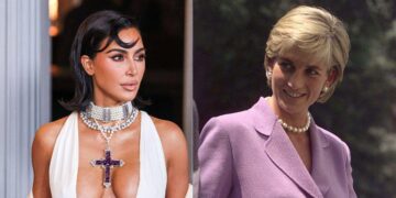 Kim Kardashian Slammed For ‘Tone Deaf’ Use Of Princess Diana’s Necklace