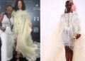 Rihanna Posed with Fans in a Zimmermann Spring 2025 Look While Promoting Fenty Beauty in Barbados