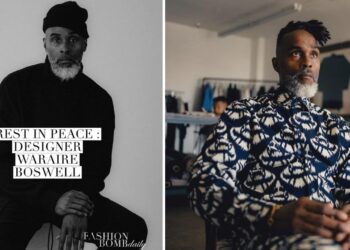 Bespoke Designer Waraire Boswell Passes Away at 48 Leaving His Mark on the Fashion Industry at Large