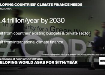 Climate finance at top of agenda as COP29 opens in Azerbaijan