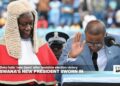 Botswana's new president takes oath