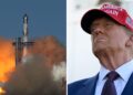 Donald Trump watches SpaceX launch with Elon Musk, but test flight does not go as planned | US News