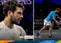 Third time lucky! | Moutet hits three underarm serves against Norrie!