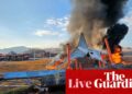 South Korea plane crash: air traffic controllers warned of bird strike minutes before accident, as officials confirm 179 dead | South Korea