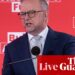 News live: PM says Melbourne synagogue fire sent ‘shivers down the spine of all Australians’ and denounces antisemitism as ‘evil’ | Australian politics