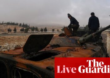 Middle East crisis live: 14 security personnel killed in Syria after clash over former prison officer | Syria