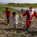 Santa Claus Braves Amazon Jungle To Bring Gifts To Children
