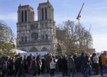 Paris prepares to host 50 heads of state at high-security reopening of Notre-Dame Cathedral