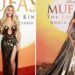 Beyoncé Stuns in a Gold Studded Balmain x Lion King Dress, Blue Ivy Exudes Glamour in a Gold Christian Siriano Gown and Jay-Z Looks Dapper in Fendi at the Disney Mufasa Premiere
