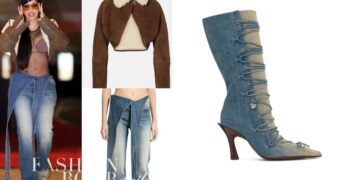 Cardi B Splurged on Holiday Gifts in a $5,773 Maison Alaia Sherling Jacket with a Nensi Dojaka Body Suit and $363 Blue Y/Project Jeans + More!