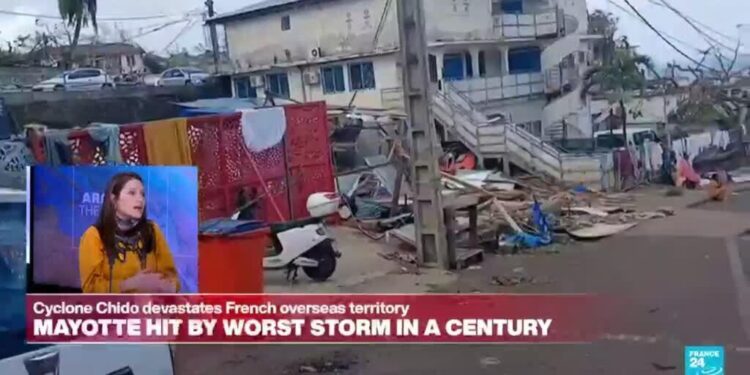 Cyclone Chido: Mayotte hit by worst storm in a century