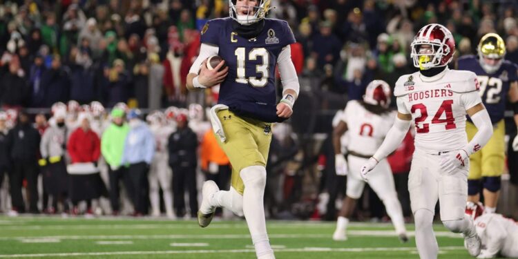 Notre Dame rolls past Indiana in College Football Playoff opening game: What’s next?