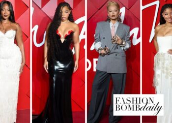 On the Scene at the Fashion Awards: Tems in Dilara Findikoglu, Chloe Bailey in Atsuko Kudo, Rita Ora in Primark, Chloe Bailey in Ellie Misner & More!