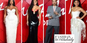 On the Scene at the Fashion Awards: Tems in Dilara Findikoglu, Chloe Bailey in Atsuko Kudo, Rita Ora in Primark, Chloe Bailey in Ellie Misner & More!