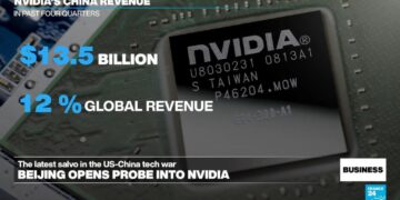China launches antitrust probe into AI chipmaker Nvidia