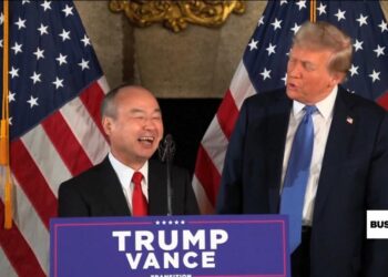 Trump and SoftBank CEO announce $100 billion investment plan in US