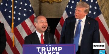 Trump and SoftBank CEO announce $100 billion investment plan in US