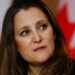 Canada’s finance minister Chrystia Freeland resigns in blow to Justin Trudeau