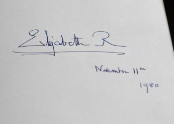 Presidents, princes and prime ministers signed extraordinary collection of No 10 visitors’ books made public for first time | Politics News