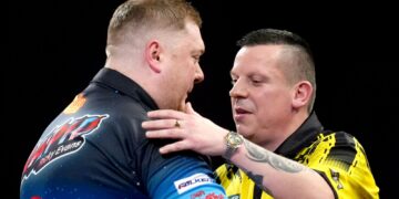 World Darts Championship: Ricky Evans stuns Dave Chisnall as Rob Cross dumped out at Alexandra Palace | Darts News