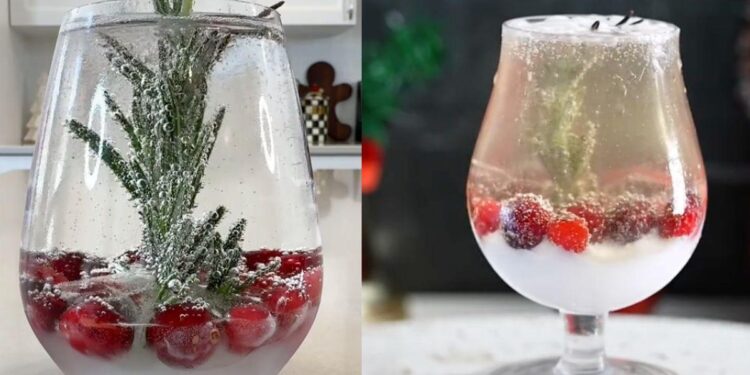 TikTok’s Snow Globe Cocktail Is Taking Christmas By Storm