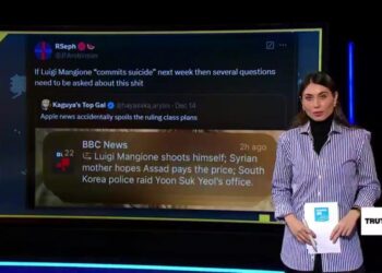 No, the BBC did not report that Luigi Mangione 'shot himself' in prison