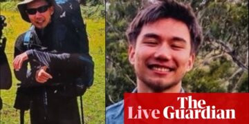 Australia news live: hiker Hadi Nazari discharged from hospital; cold-case murder accused to remain in custody | Australia news
