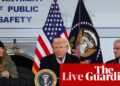 Trump threatens to ‘get rid’ of emergency agency Fema and tells states to ‘take care’ of disasters – live | US politics