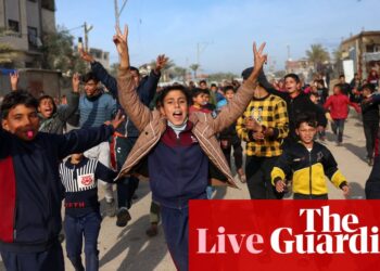 Gaza ceasefire between Israel and Hamas comes into force following delay over release of hostage list – live | Israel-Gaza war