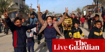 Gaza ceasefire between Israel and Hamas comes into force following delay over release of hostage list – live | Israel-Gaza war