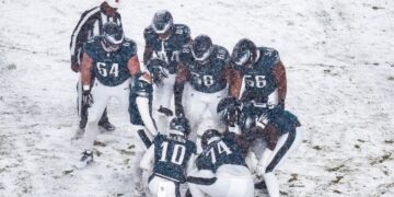 Philadelphia Eagles Profit From Selling Playoff Snow