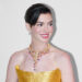 Anne Hathaway Has A Princess Moment In Oscar de la Renta