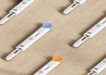 This stick tests your hormones using your phone and saliva