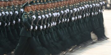 China’s military builds massive wartime command centre