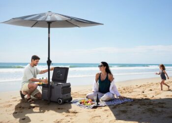 Anker’s solar umbrella uses next-gen perovskite cells to keep a longer charge