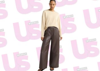 These Faux Leather Wide-Leg Pants Are Just $32 at Walmart