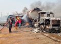 Fuel explosion kills 70 in Nigeria as crowd ‘scooped fuel’ from overturned tanker | World News