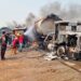 Fuel explosion kills 70 in Nigeria as crowd ‘scooped fuel’ from overturned tanker | World News